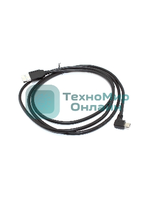 Кабель USB Type A на Mini USB угол вправо 1,5 м