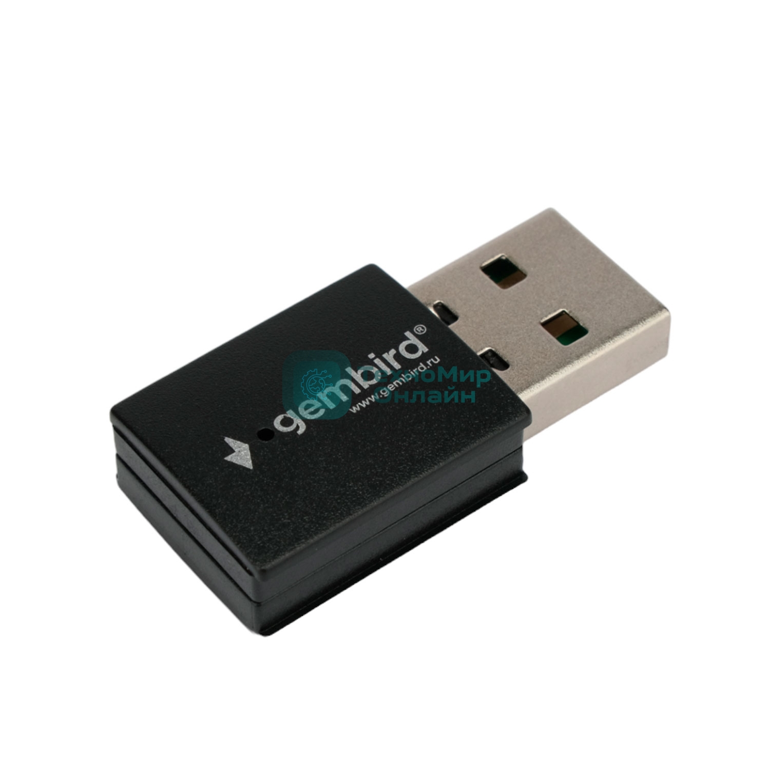 Сетевой адаптер Wi-Fi+Bluetooth Gembird WNP-UA-017, 150 Мбит, мини, USB, 802.11b/a/g/n/ac, RTL87