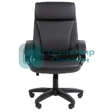 Кресло Chairman 794 LT черный, экокожа, 120 кг