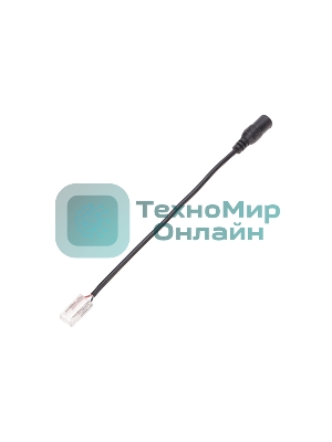 Коннектор питания Rexant с джеком 5,5x2,1 мм для одноцветной светодиодной ленты COB 8 мм