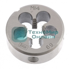 Плашка Сибртех М14x1,5 мм