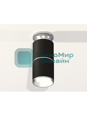 Светильник Ambrella Light XS6302220 SBK/PSL черный песок/серебро полированное MR16 GU5.3 (N6903, C6302, A2060, N6104)