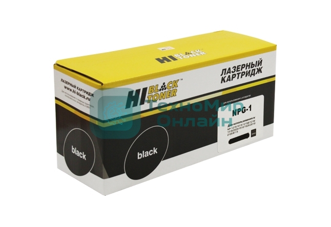 Тонер Hi-Black для Canon NP 1215/1550/2020/6317/6416   NPG-1, 3,8К, туба     