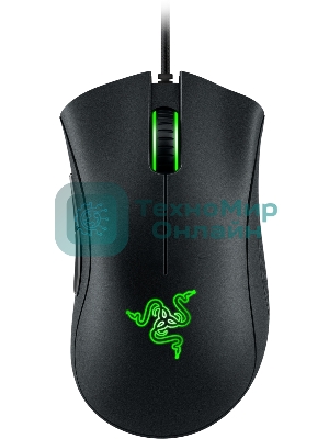 Мышь проводная Razer DeathAdder Essential черный, 6400 dpi, USB, кнопки - 5