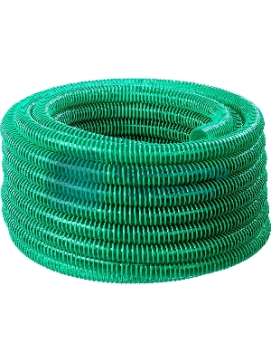 Шланг Зубр напорно-всасывающий со спиралью ПВХ, 3 атм, 25мм х 15м [40325-25-15]