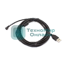 Кабель USB Type A на Mini USB угол вправо 3 м