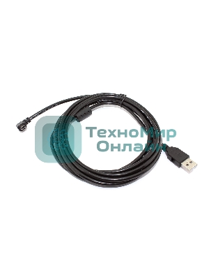 Кабель USB Type A на Mini USB угол вправо 3 м