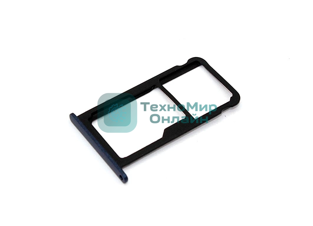 Лоток для SIM-карты Huawei GR3 2017 синий