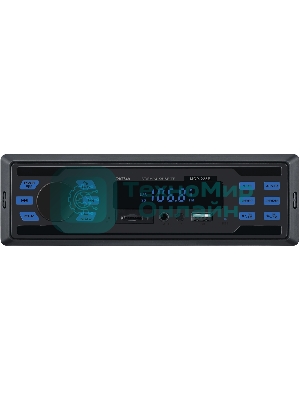 Автомагнитола Digma MCP-225B, 1 DIN, Bluetooth, USB Type-A, AUX