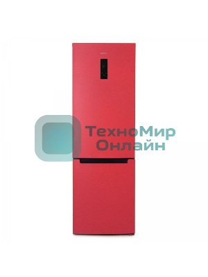 Холодильник Бирюса Б-H960NF красный двухкамерный 240/100л морозилка снизу, No Frost