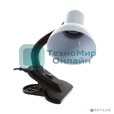 Светильник Ultraflash UF-320 C01 (12361) настольный на прищепке E27 белый 60Вт