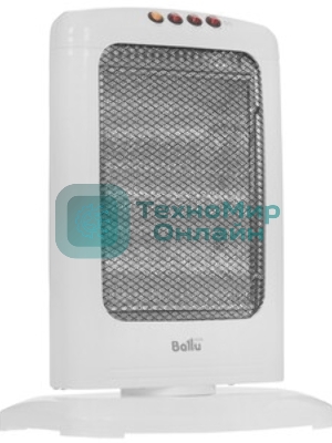 Обогреватель инфракрасный Ballu BHH/M-20 белый, кварцевый, 1200 Вт, 20 м2