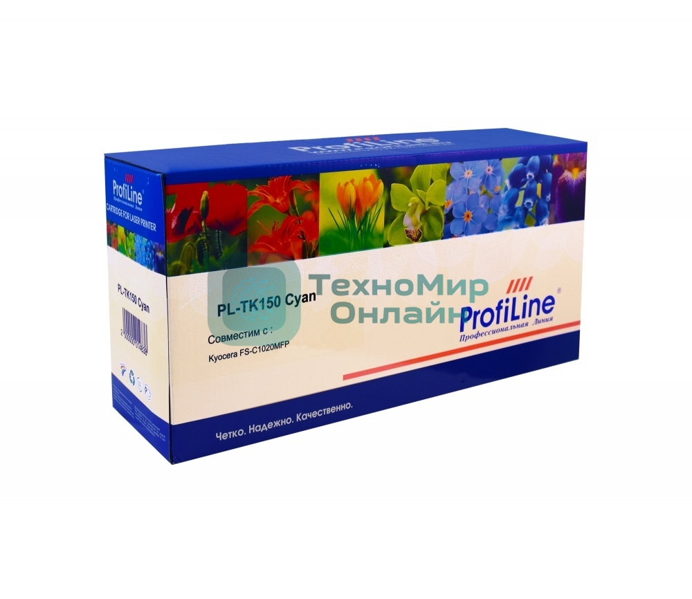 Картридж лазерный ProfiLine PL-TK-150C для принтеров Kyocera Mita FS-C1020MFP/FS-C1020MFP Plus/FS-C1020MFPe Голубой 6000 копий