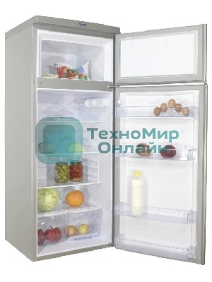 Холодильник DON R-216 MI металлик искристый двухкамерный 200/50л морозилка сверху