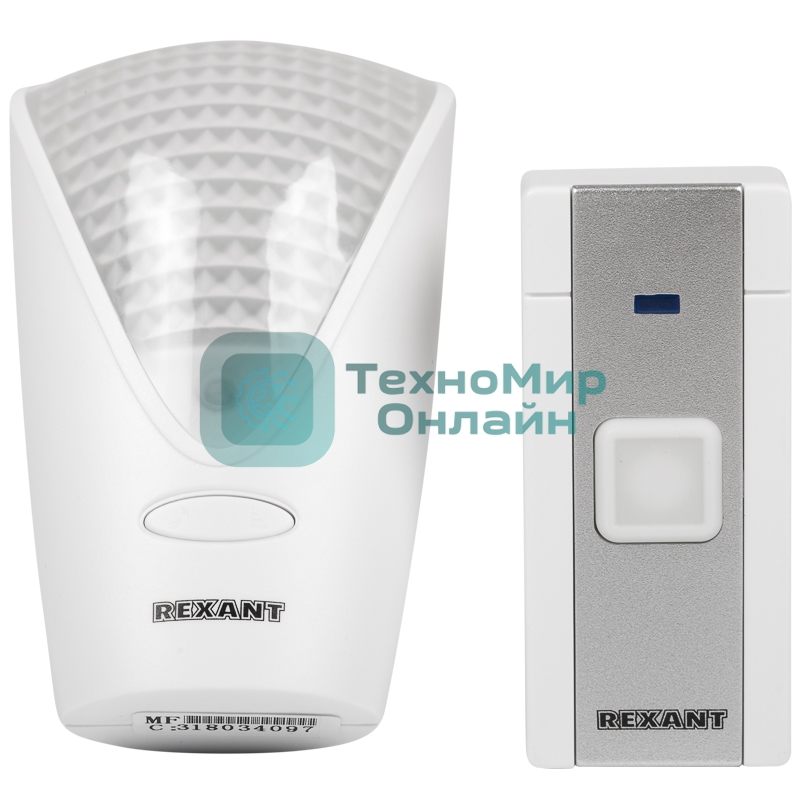 Звонок дверной 220 вольт с световой индикацией Rexant RX-7