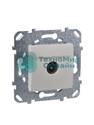 Механизм розетки TV 1-м СП Unica простая беж. SchE MGU5.462.25ZD