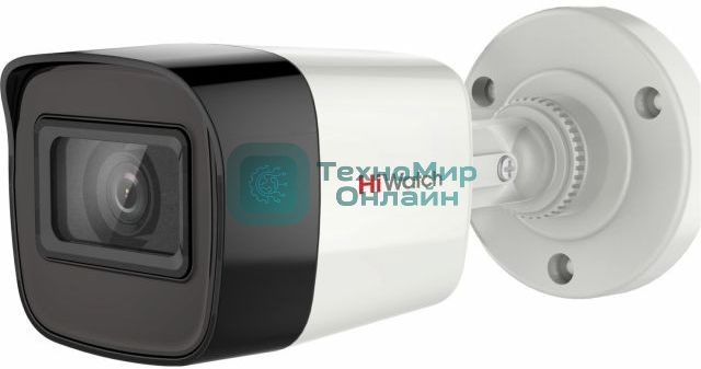 Камера видеонаблюдения Hikvision HiWatch DS-T520 (С) 2.8-2.8мм HD-CVI HD-TVI цветная корп.:белый