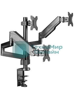 Кронштейн (держатель) ONKRON G280 для трех мониторов 13