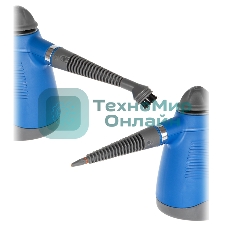 Универсальный пароочиститель Endever Odyssey Q-443, черный/синий, 900 Вт, 3.5 бар, 28 г/мин