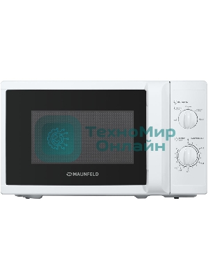 Микроволновая печь Maunfeld MFSMO.20.7WH белый, 20 л, 700 Вт, переключатели - поворотный механизм