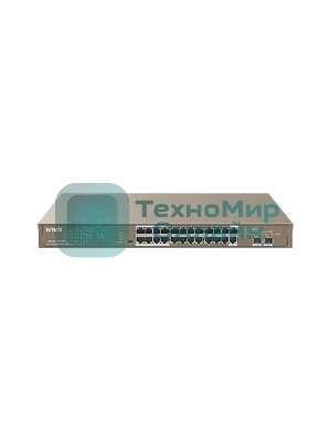 Коммутатор 24PORT 24POE TEG1126P-24-410W Tenda