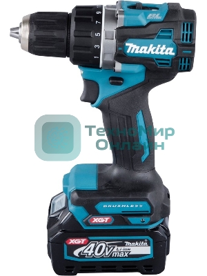 Дрель-шуруповерт Makita DF002GD201, 40 В, 2,5 Ач, 64 Нм, бесщеточный