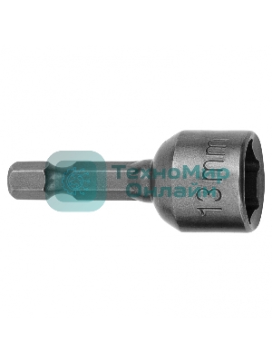 Биты Matrix с торцевыми головками 13x45 мм, 2 шт.