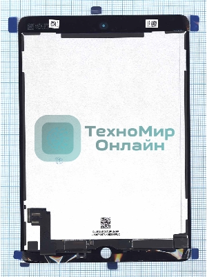 Модуль (матрица + тачскрин) для iPad Air 2 (A1566, A1567) черный