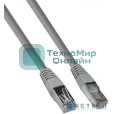 Патч-корд UTP cat.6, 5м ExeGate серый