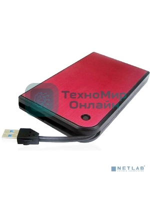 Внешний корпус для HDD AgeStar 3UB2A14 (красный) usb3.0 to 2,5