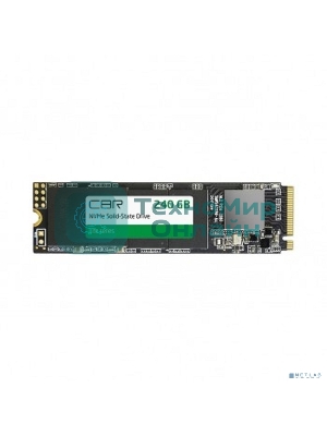 Накопитель SSD CBR, M.2 2280, 240Gb, PCIe 3.0 x4, NVMe, R/W 2000/1300