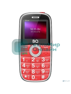 Мобильный телефон BQ 1867 Blues красный