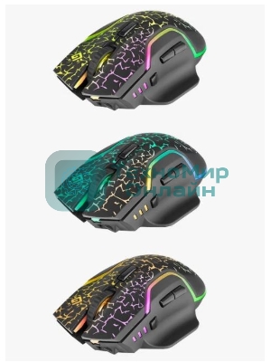 Мышь беспроводная Defender Oneshot GM-067 черный, 3200 dpi, радиоканал, USB, кнопки - 7