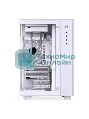 Компьютерный корпус без блока питания Корпус JONSBO TK-3 White ATX без БП, mini-ITX, micro-ATX, белый