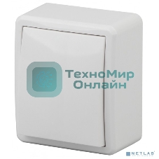 Выключатель ЭРА 10АХ-250 В, 11-1201-01, ОУ, Эксперт, белый (16/160/3200) Б0020653