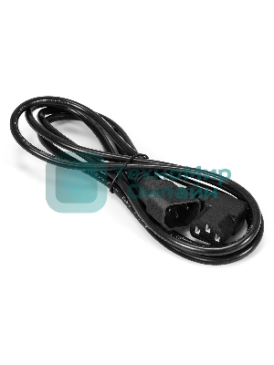 Кабель питания ExeGate Special EC-1,8S (C13 угловой->C14, 3*0.5мм2, CCA, черный, 1.8м)