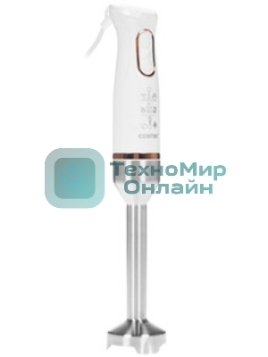 Блендер Centek CT-1347 белый 800 Вт, турбо режим, DC мотор, стакан 600мл +мерн стакан 600мл