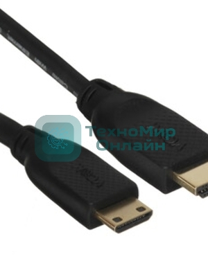 Кабель HDMI-19M --MiniHDMI-19M ver 2.0 1,5 м VCOM CG583-1.8M