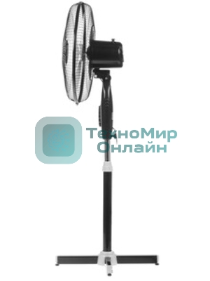 Вентилятор Centek CT-5015 чёрный, напольный, 40 Вт, 3 скорости, 43 см