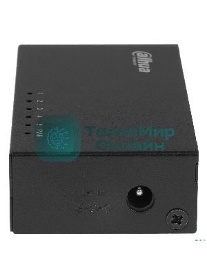 Коммутатор Dahua DH-PFS3005-5ET, 5×100 Мбит/с, неуправляемый