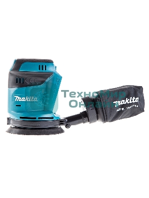 Эксцентриковая шлифовальная машина Makita DBO180Z 18В LiIon ф125мм 7000/9500/11000об/мин ампл.2.8мм 1.7кг