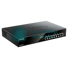 Коммутатор D-Link DGS-1008MP/A2A/B1A, Layer 2 unmanaged Gigabit Switch with PoE and Green Ethernet power save technology