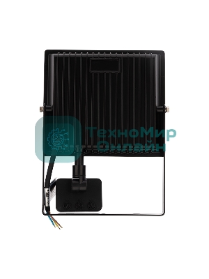 Прожектор светодиодный Rexant с датчиком движения 50 Вт 200–260В IP44 4000 лм 6500 K холодный свет