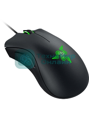 Мышь проводная Razer DeathAdder Essential черный, 6400 dpi, USB, кнопки - 5
