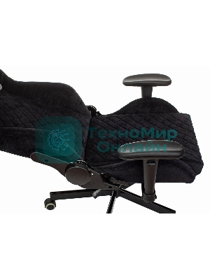 Кресло Бюрократ Knight Outrider Light-20 черный, ткань, 120 кг, механизм качания