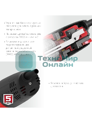 Угловая шлифовальная машина Зубр 125 мм, 1100 Вт.