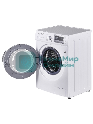 Стирально-сушильная машина Maunfeld MFWM1586WHS белая, загрузка фронтальная 8 кг, 1200об/мин, класс А