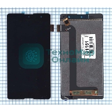 Дисплей для Micromax Canvas Fire 5 Q386 черный