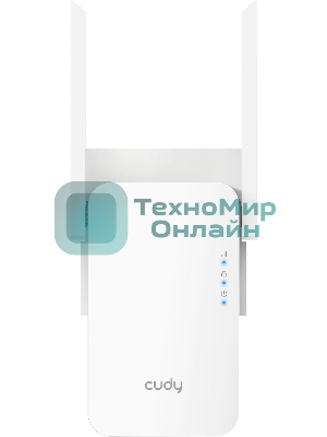 Повторитель беспроводного сигнала Cudy RE1200 AC1200 10/100BASE-TX/Wi-Fi белый