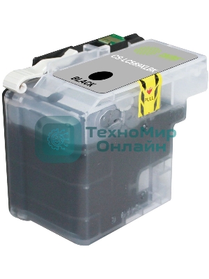 Картридж струйный Cactus CS-LC569XLBK (569XL) черный (58 мл) для Brother MFC-J3520/J3720InkBenefit